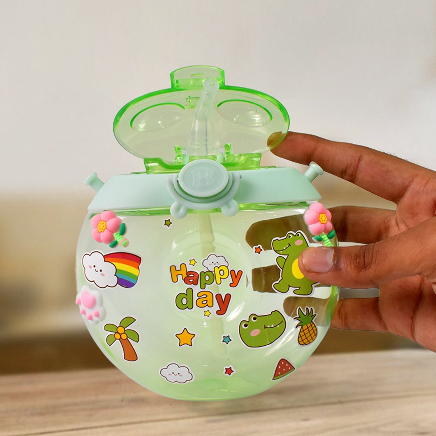 Donut Water Bottle – Cute 400ml Sipper for Kids | Own Hydrate