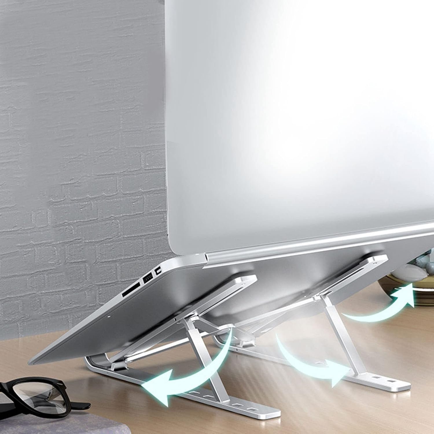 Metal Portable Laptop Stand – 7 Adjustable Angles | Gambit