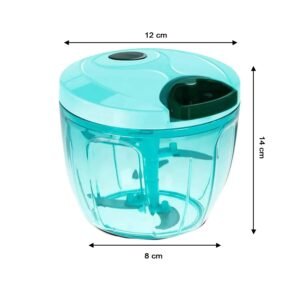 Manual Vegetable Chopper – 5 Blade Stainless Steel | Quickslice