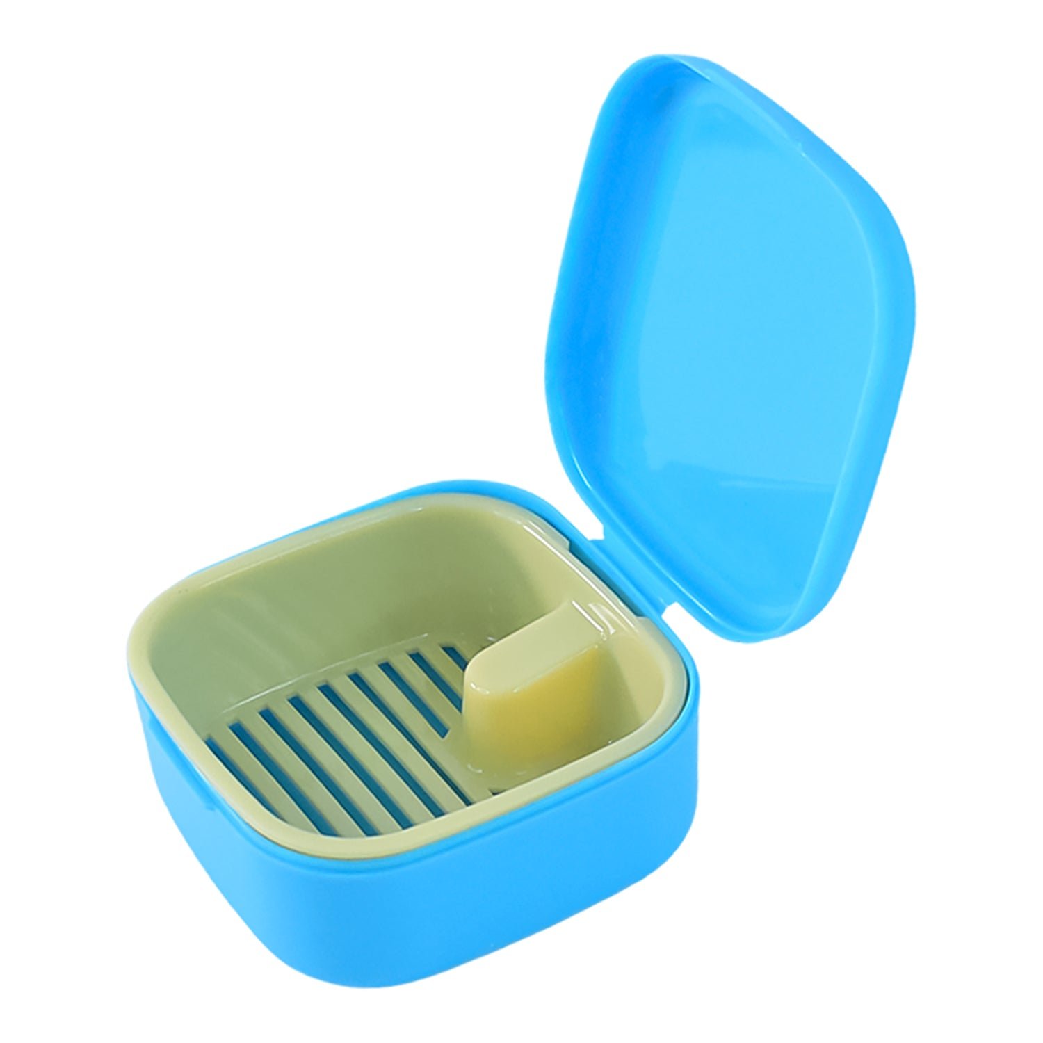 Multi-Purpose Storage Box with Lid & Drain Tray – Compact Organizer