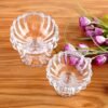 Glass Ice Cream Bowls – Set of 6 Clear Dessert Cups | Indo Glow