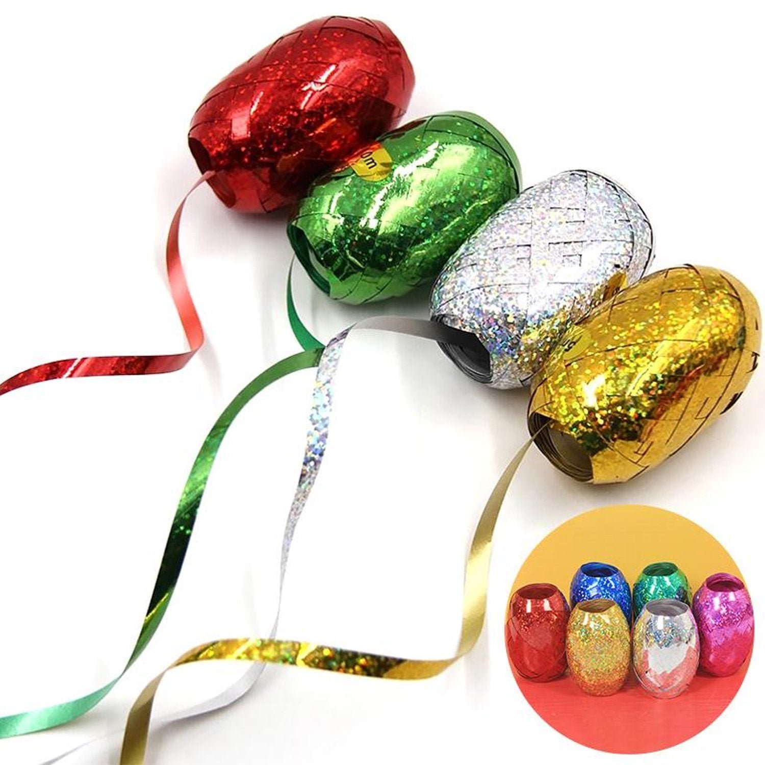 Curling Ribbon – Multicolor Party & Gift Rolls | CookAura