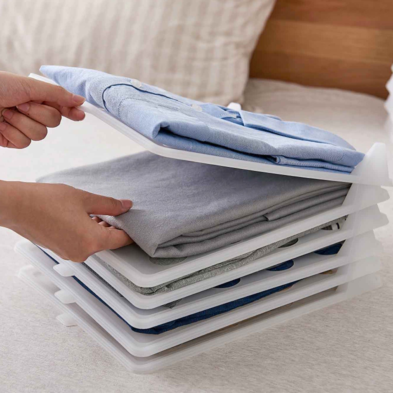 Cloth Organizer – Neat Fabric Storage for Home & Shops | Organivo