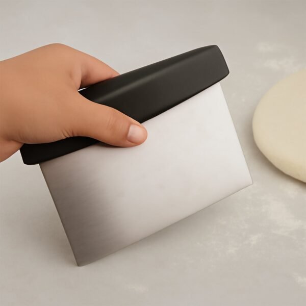 Stainless Steel Dough Scraper – Precision Baking Tool