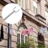 Telescopic Clothes Hook – Extendable Garment Hanger (155 cm) | Indo Glow