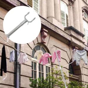 Telescopic Clothes Hook – Extendable Garment Hanger (155 cm) | Indo Glow