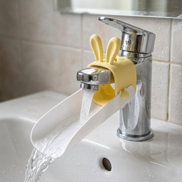 Kids Faucet Extender – Easy Hand Wash & Splash-Free Design for Children