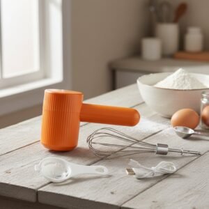 Electric Handheld Whisk Mixer – USB Rechargeable & Detachable