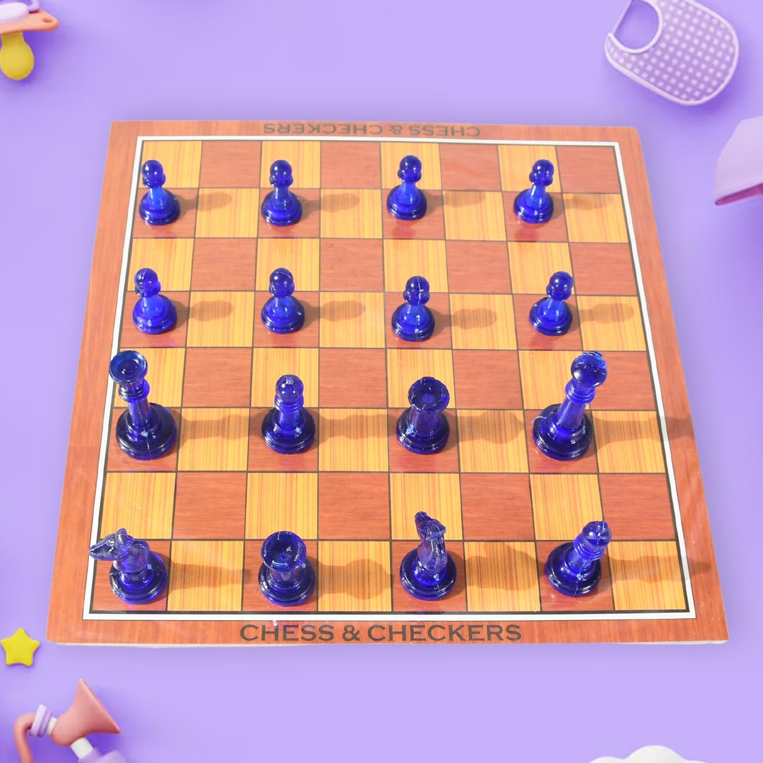 Family Board Game Set – 13-in-1 Magnetic Chess & Ludo | Dollamis