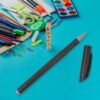 Black Gel Pen Set for Kids & School – Smooth Writing, 8 Pcs | InkGlow