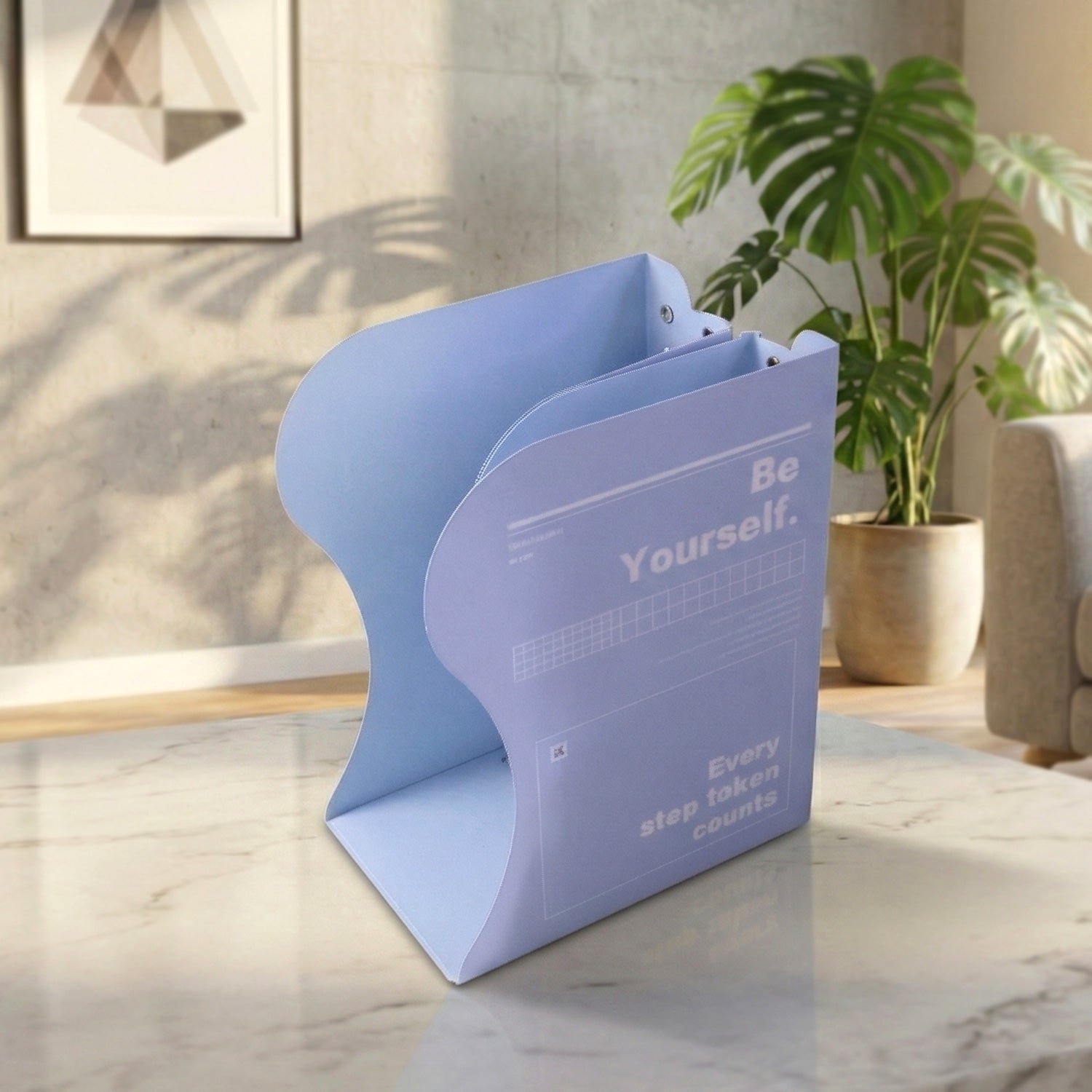 Adjustable Book Organizer Stand – Expandable, Space-Saving Design