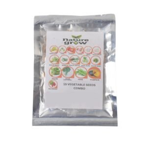 Vegetable Seeds Combo – 15 Varieties for Home Gardening