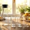 Plastic Water Jug and Glass Set – Durable, Lightweight Drinkware