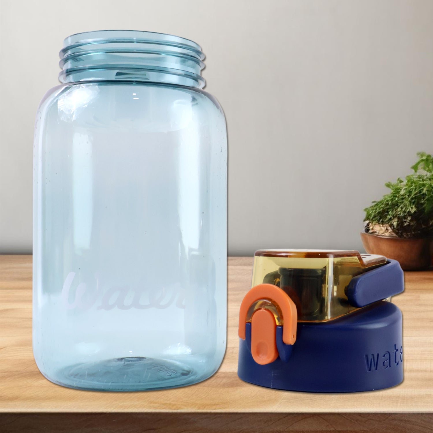 600ml Leak-Proof Plastic Water Bottle – Flip Cap with Safety Lock