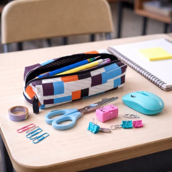 Zipper Pencil Pouch – Durable & Stylish Stationery Organizer