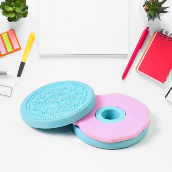 Biscuit Eraser – Fun School Stationery & Return Gift | ScribbleJoy