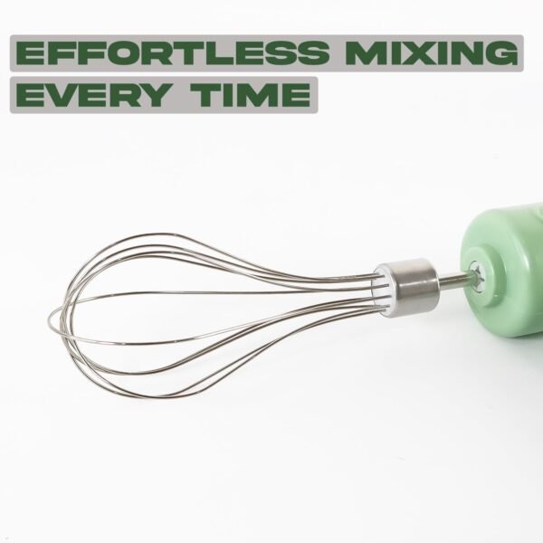 Cordless Electric Whisk – Rechargeable Handheld Mixer for Baking