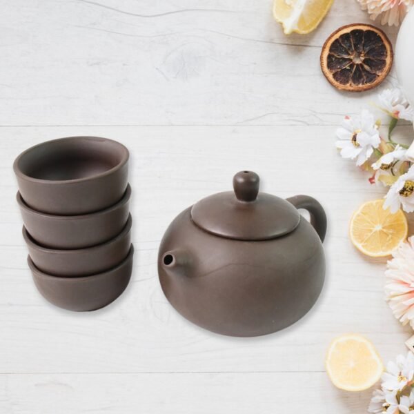 Portable Kung Fu Tea Set – Complete 6-Piece Travel Kit for Tea Lovers