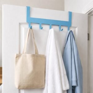 04_51c2ae9b-28b1-4487-9f09-ccf7ea620137 Metal 5 Hook Hanging Rack – Heavy Duty Over Door Hanger