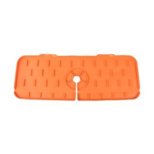 Silicone Faucet Splash Guard – Countertop Protector |