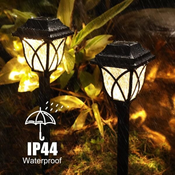 Solar Pathway Lights – Water-Ripple Garden Lighting | FitFuzion