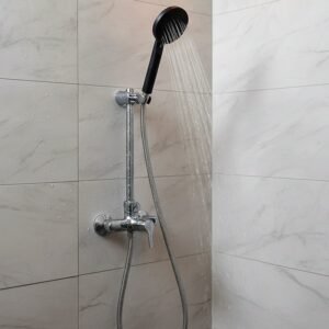 Handheld Shower Head, Flexible Stainless Steel Hose for Easy Use