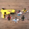 Air Battle Plane Launcher Toy – Safe Foam Glider Set for Kids