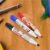 Whiteboard Marker Set – Smooth, Vivid Ink with Duster Pack of 4