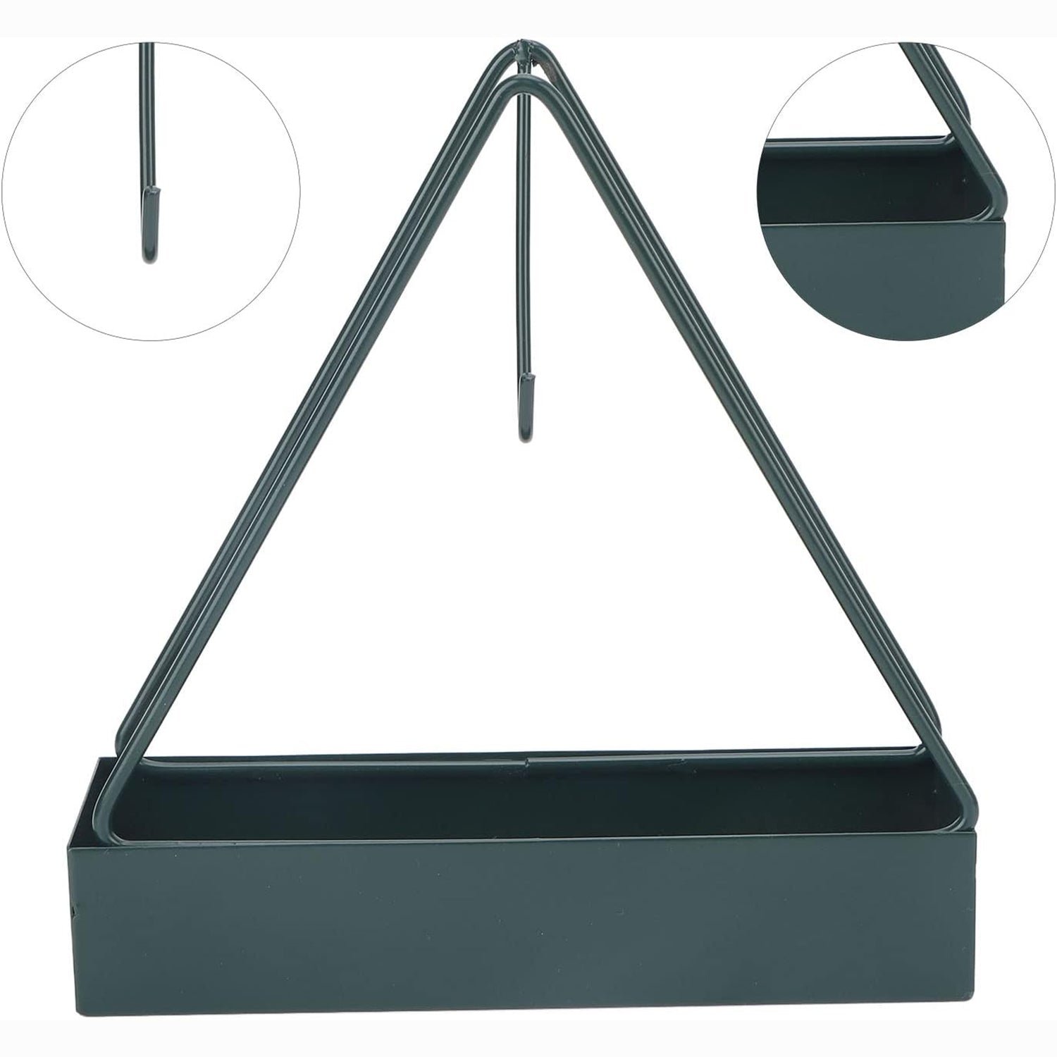 Mosquito Coil Holder – Triangular Iron Design | Velvet Wellness