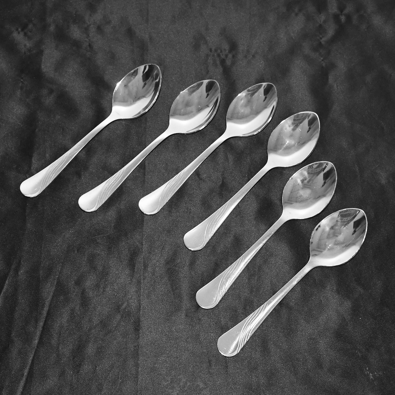 Stainless Steel Dining Spoons – Durable & Ergonomic 6-Piece Set