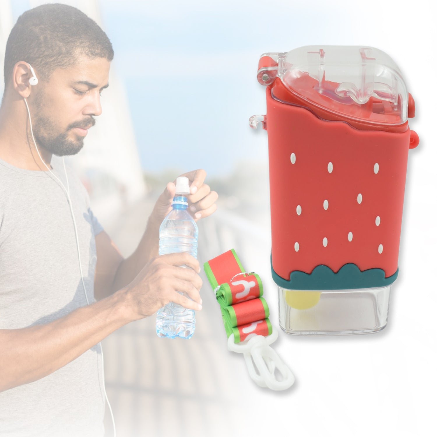 Ice Cream Water Bottle for Kids – 300ml Leakproof | Own Hydrate