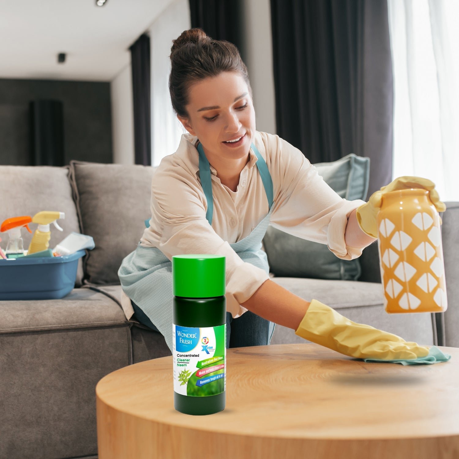 Floor Cleaner Liquid – Disinfectant & Insect Repellent | Wonder Fresh