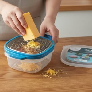 Kitchen Grater with Container – Versatile Food Prep Tool