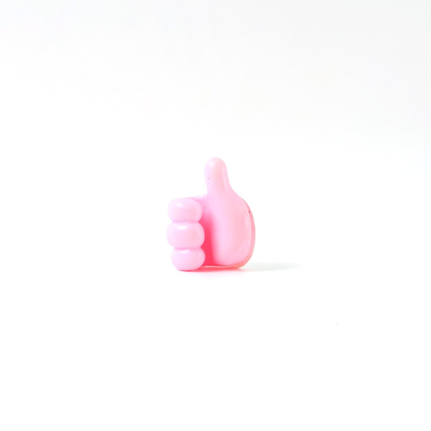 Hand-Shaped Wall Clip Holder – Pink Silicone Cable Organizer