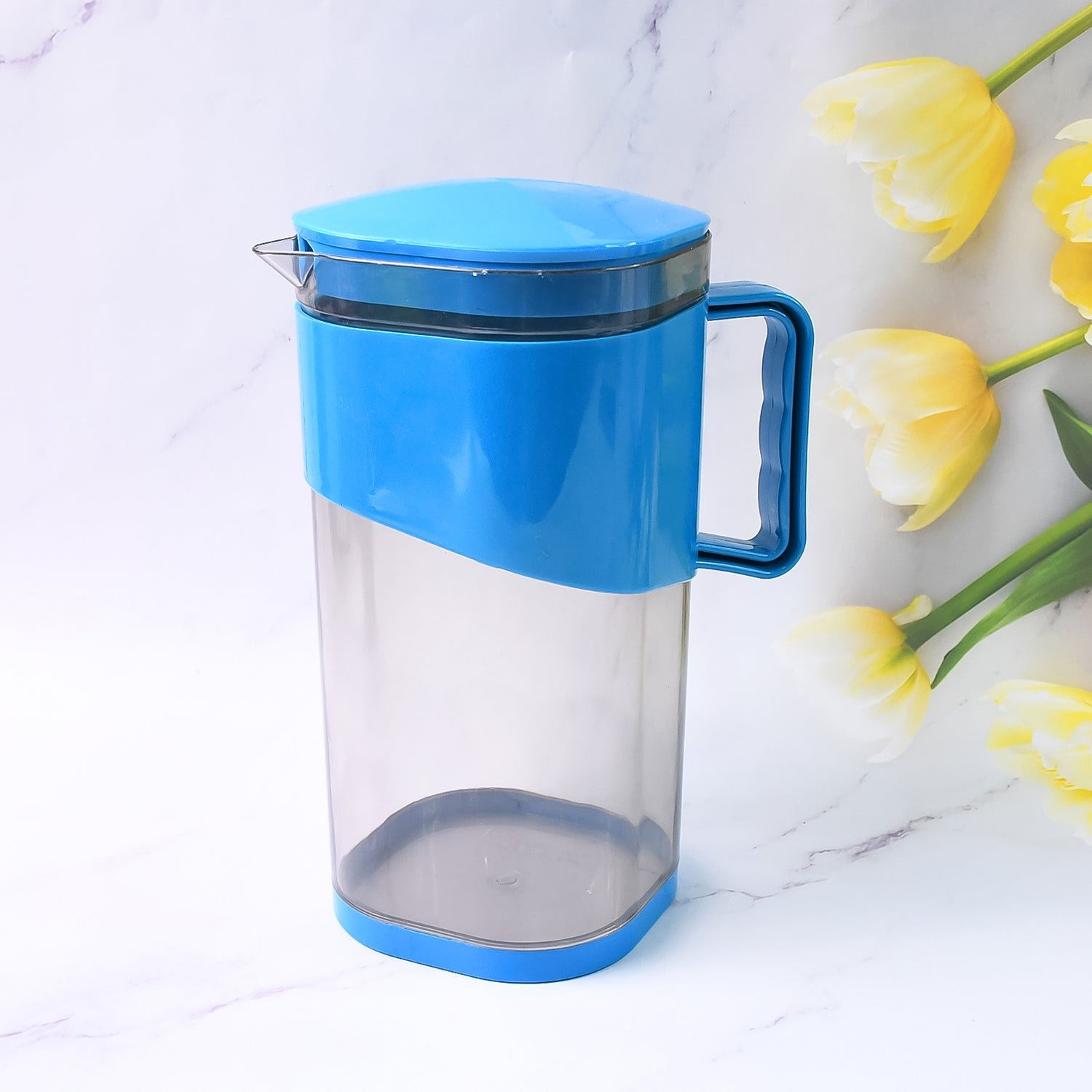 Plastic Water Jug 1.8 Litre – BPA-Free with Lid & Handle