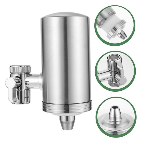 Faucet Water Filter – SS Purifier for Clean Tap Water | ChillPour