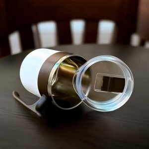 Insulated Mug – 350ml Stainless Steel, Spill-Resistant