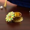 Decorative Kankavati Kumkum Storage Set – Traditional pooja essentials