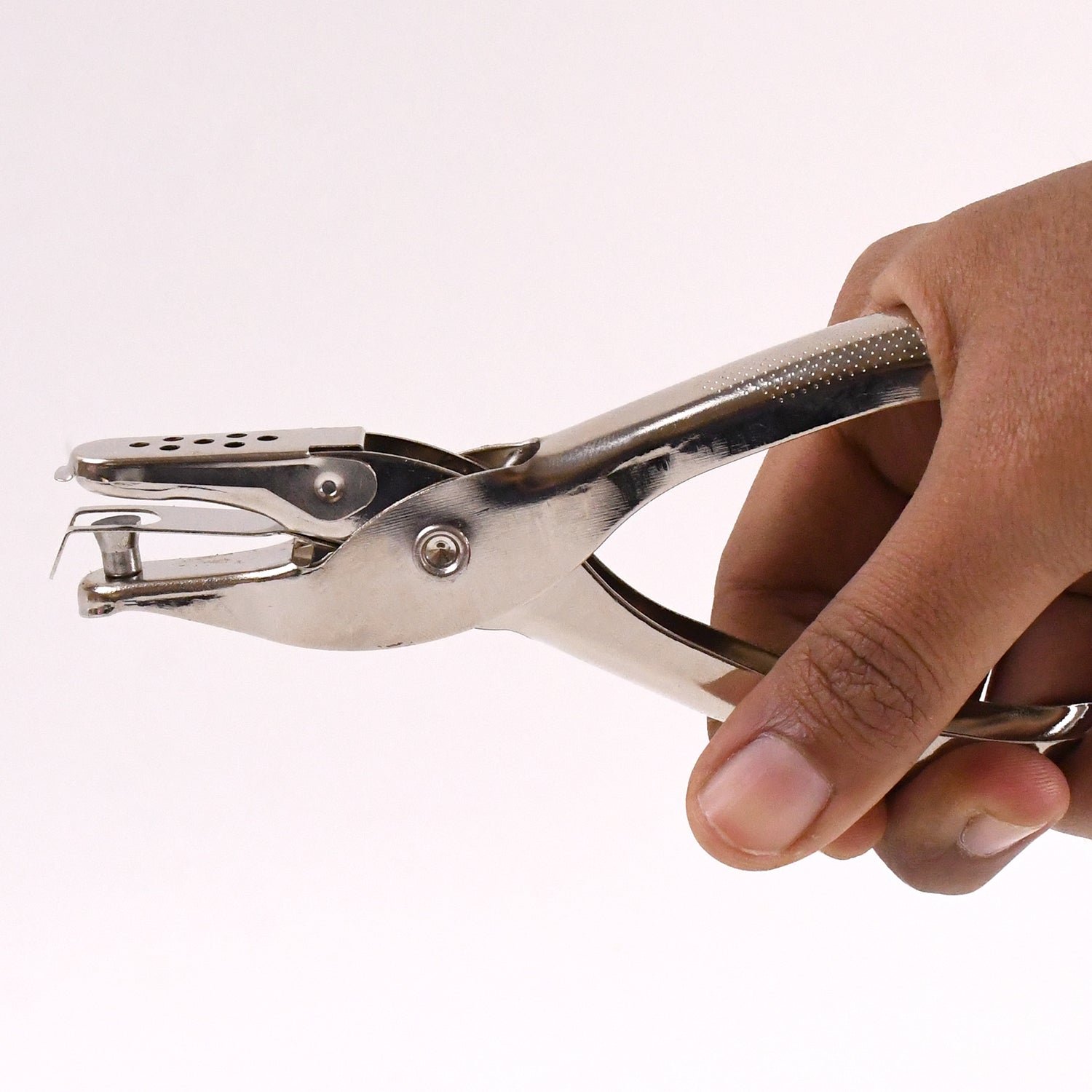 Single Hole Puncher – Durable Metal for Office & Crafts | VoltDesk