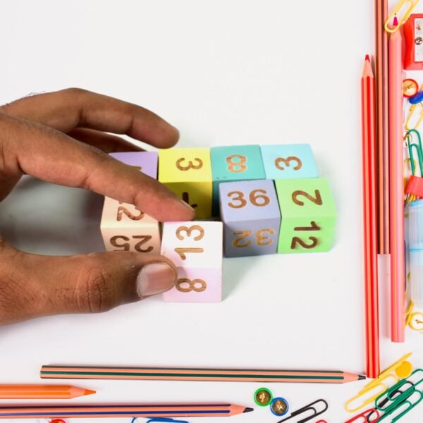 Wooden Math Game for Kids – Early Learning Educational Toy | Aditi