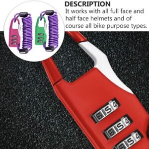 3-Digit Combination Anti-Theft Padlock – Keyless Security & Built-In Wire