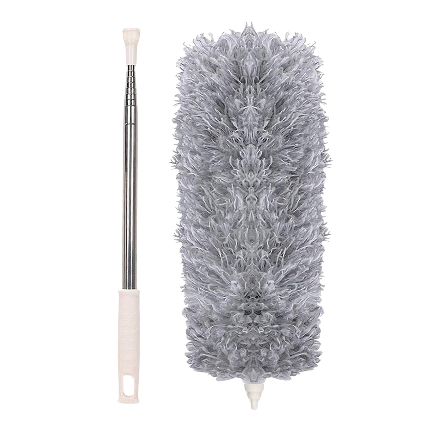 Microfiber Duster – 100-Inch Extendable Handle | Velvet Wipe