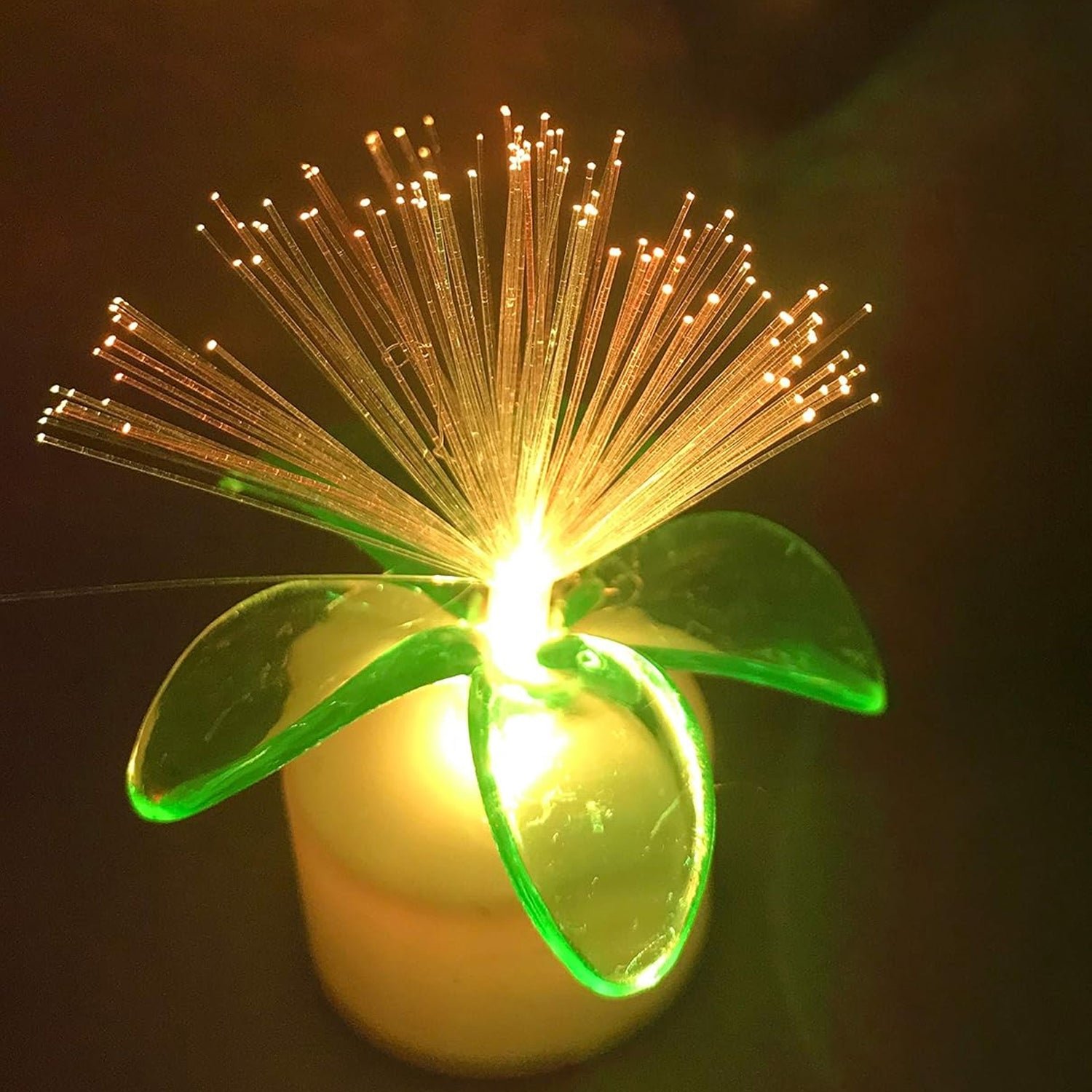 Fiber Optic LED Centerpiece – Color Changing Decor | Tidy Table