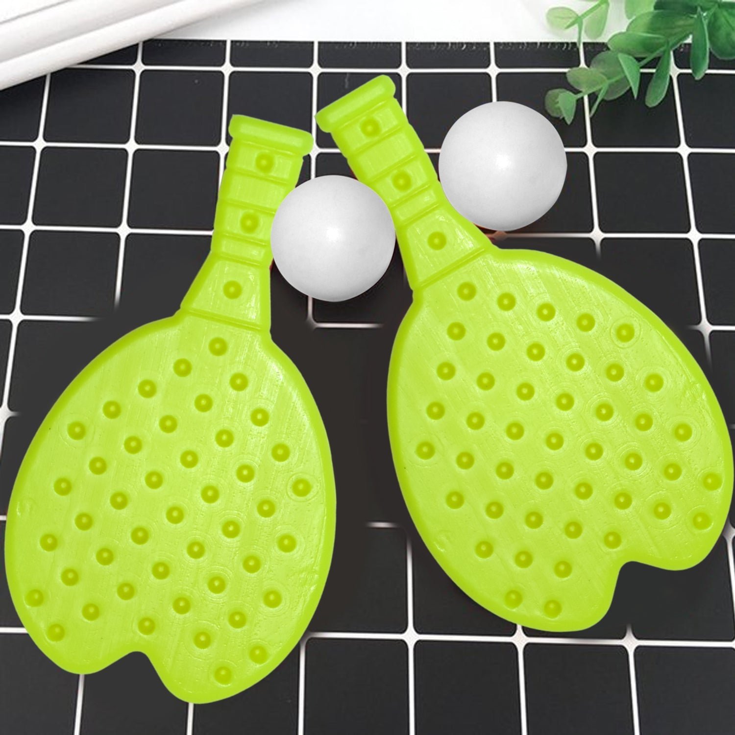 Kids Table Tennis Set – Plastic Racquet & Ball | Boardoria
