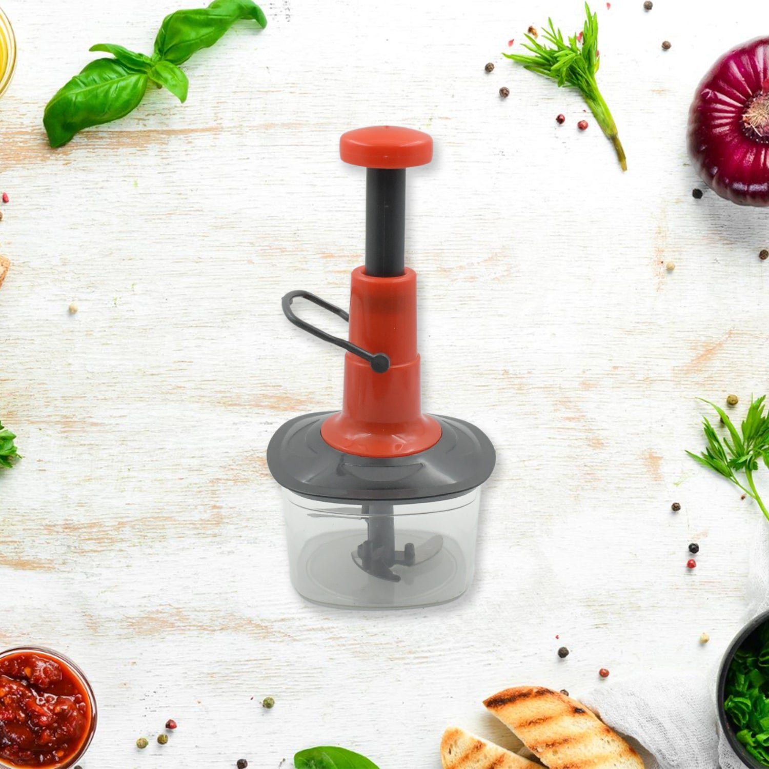 04_72d81f68-5000-4035-9b4d-b984c47aa04f Manual Food Chopper – 650ml, 3 SS Blades, Anti-Slip | Quickslice