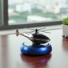 Solar Helicopter Car Air Freshener – Rotates & Freshens Dashboard