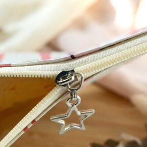 Printed Zipper Pouch – Compact Multipurpose Organizer with Wrist Strap