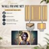 Krishna Flute Wall Art – Vibrant & Sacred Home Decor