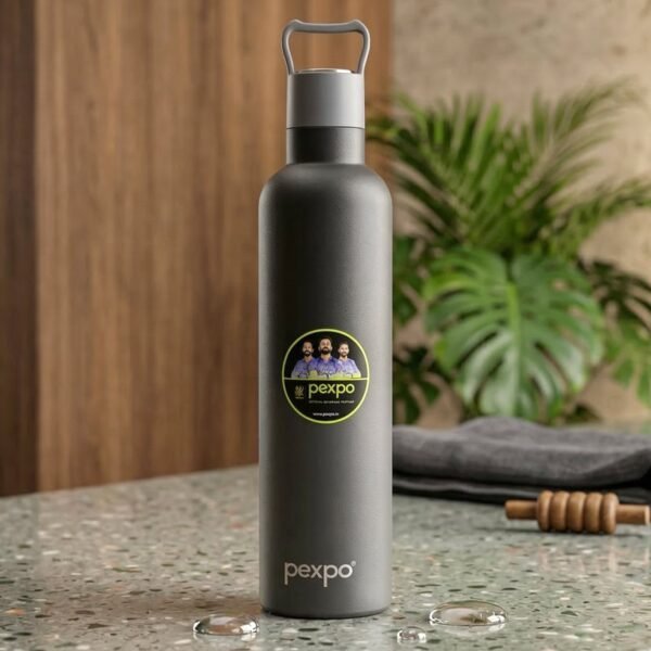 Stainless Steel Water Bottle – Keeps Water Hot & Cold for Hours