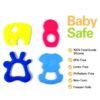 Silicone Baby Teether – Soft & BPA-Free Relief | Aditi